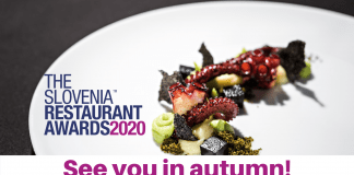 The Slovenia Restaurant Awards 2020 postponed