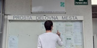 Brezposelnost v Sloveniji zaradi epidemije koronavirusa narašča
