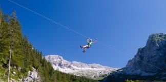 Top experiences: Ziplining in Slovenia