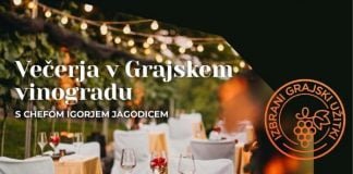 Večerja v Grajskem vinogradu
