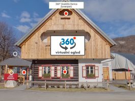 Digitalizacija v turizmu Tourism 4.0 – 360° Gostišče Danica gostise danica bohinjska bistrica 360 virtual view