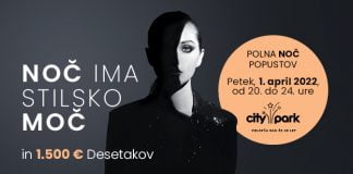1. april 22 – polna noč nakupovanja z norimi popusti v City parku