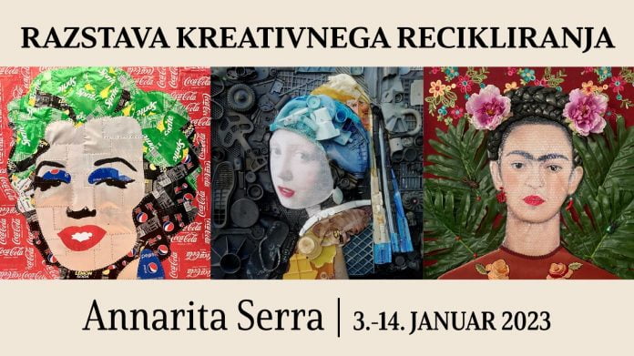 Razstava kreativnega recikliranja v ALEJI