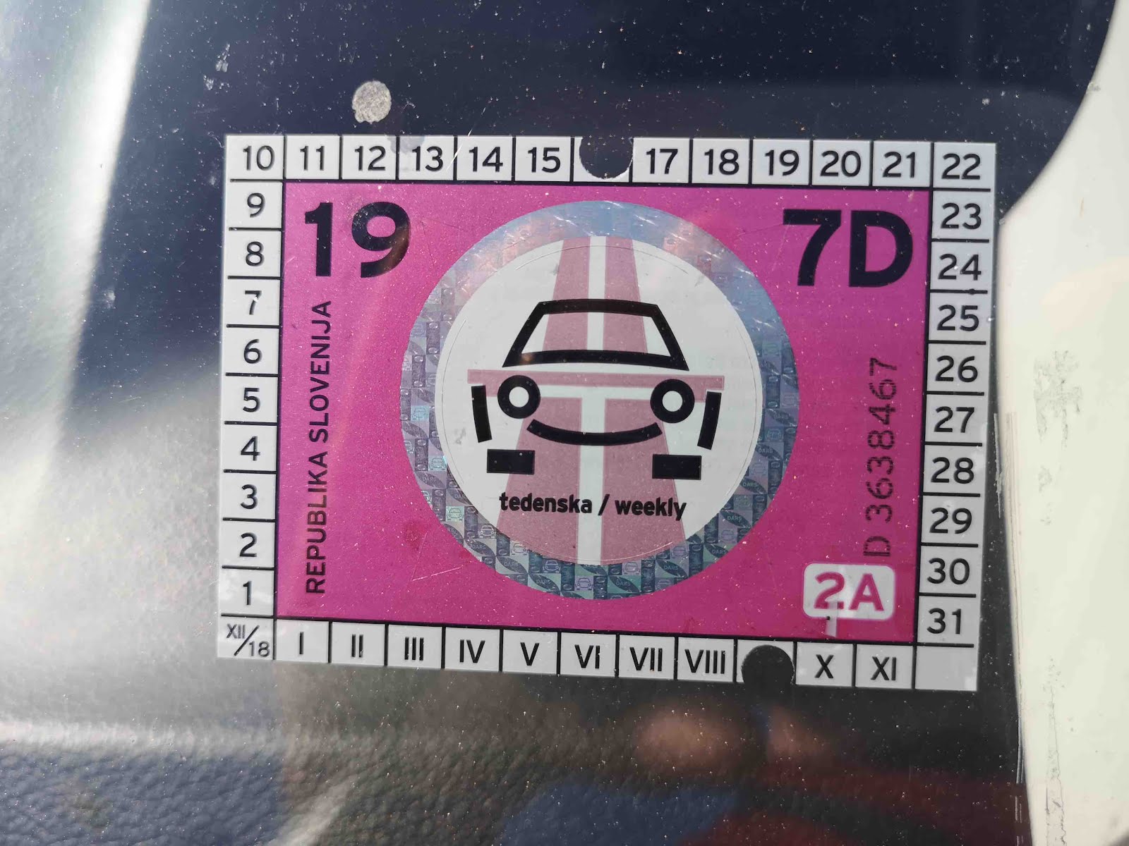 Mini Adesivi Bandiera Slovenia - 12 Etichette Rettangolari 33x20 Mm, Autoadesivi