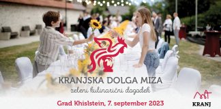 Kranjska dolga miza že tretjič navdušila