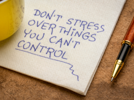 Ne moreš kontrolirati vsega, kar se zgodi.