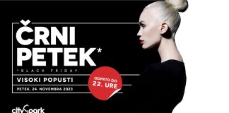 Izjemna znižanja na črni petek v Cityparku zjemna znižanja na črni petek v Cityparku