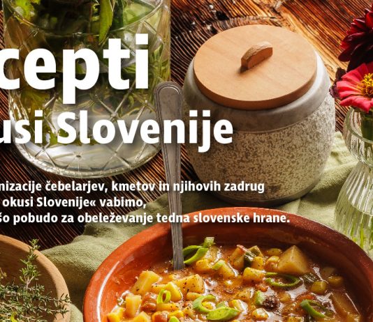Praznujmo teden slovenske hrane: 13.-19. november 2023