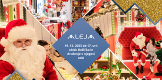 Fotografirajte se z Božičkom v ALEJI