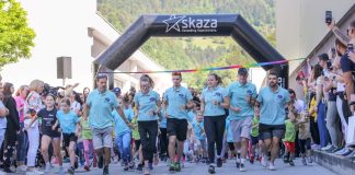 9. dobrodelni Skazin tek povezal več kot 300 otrok