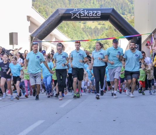 9. dobrodelni Skazin tek povezal več kot 300 otrok