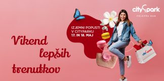 Doživite vikend lepših trenutkov s Cityparkom