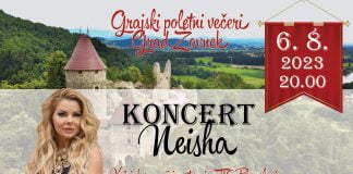 Grajski poletni večeri na Gradu Žovnek: NEISHA, koncert