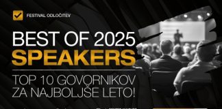 Prihaja Festival odločitev in izbor za Best of 2025: Speakers