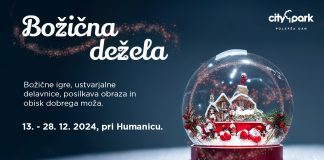 Otroci, pozor – Dedek Mraz bo kar dvakrat obiskal Citypark