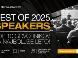 Festival odločitev s Top 10 govorniki za odločen korak v 2025