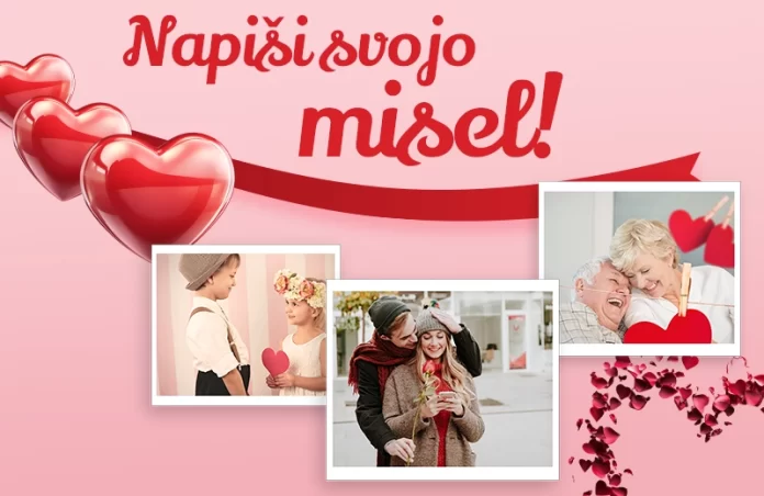 Napišite sporočilo svoji boljši polovici