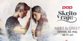 Čez dva dni srečanje z igralci serije Skrito v raju v Cityparku