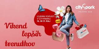 Ta vikend bo v Cityparku preprosto lep(ši)