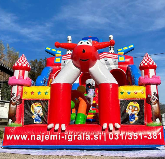 Najem napihljivih igral