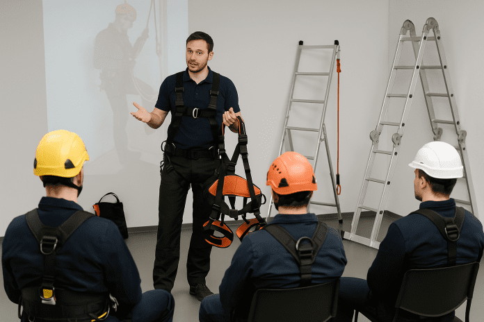 Usposabljanje za varno delo na višini