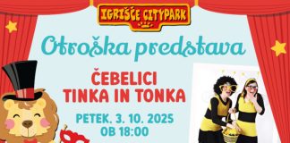 Pozdrav oktobru v Cityparku z otroško predstavo o prijateljstvu in poštenosti