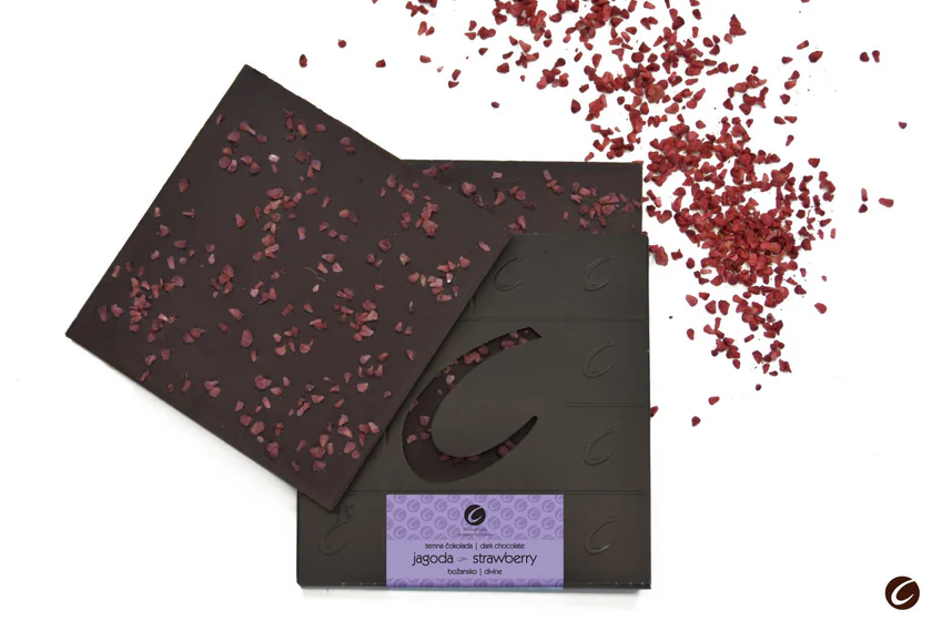 Temna čokolada jagoda