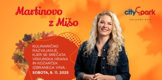To soboto v Cityparku okusite martinove dobrote z zmagovalko Masterchefa Mišo Koplovo