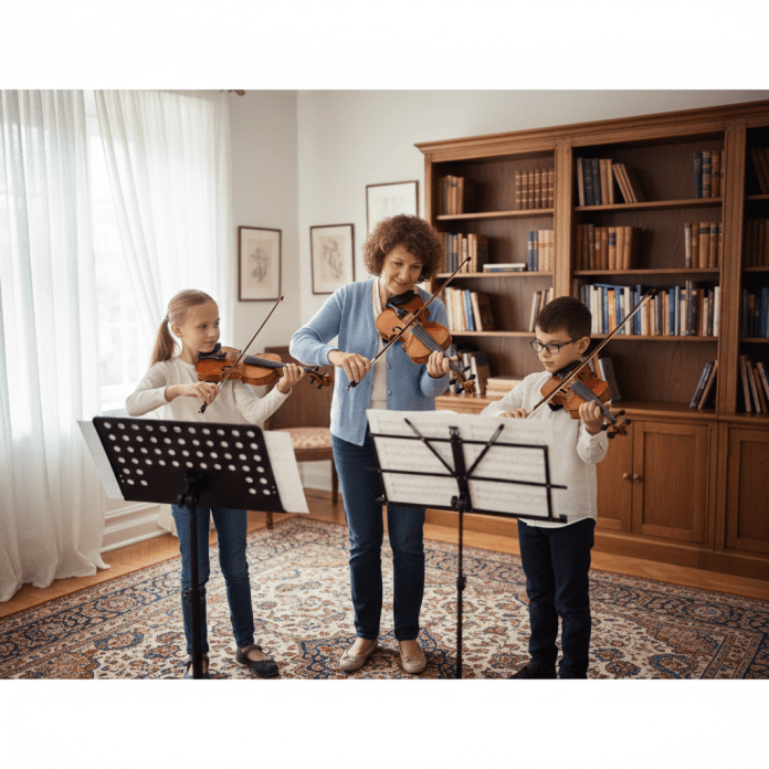 Učenje violine