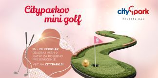 V Citypark na mini golf