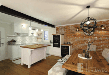 Zakaj se vse več ljudi odloča za rustikalne kuhinje Primer rustikalne kuhinje po meri podjetja Kuhinje Erjavec