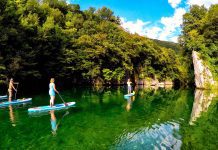 Tečaj supanja za samozavestno in varno raziskovanje voda Tečaj supanja pri Bananaway