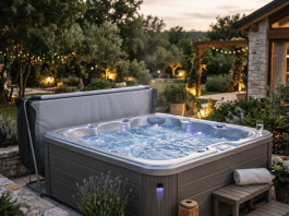 Zunanji masažni bazeni Sanotechnik – wellness pri vas doma Zunanji masažni bazen Sanotechnik Oasis