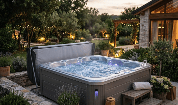 Zunanji masažni bazen Sanotechnik Oasis