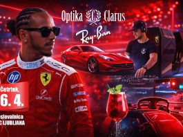 Optika Clarus BTC Ljubljana odpira NAJVEČJI oddelek Ray-Ban očal v Sloveniji!