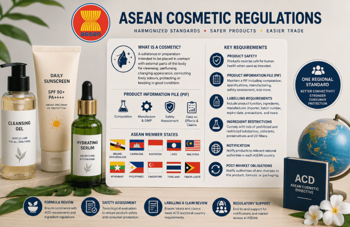 ASEAN Cosmetic Regulations
