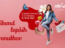 Citypark bo polepšal ta vikend s številnimi popusti