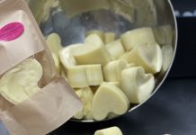 Kakavovo maslo za porjavitev in nego kože: katera ploščica je prava za vas