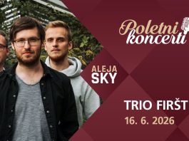 Poletno druženje pod zvezdami: na ALEJO SKY prihaja Trio Firšt
