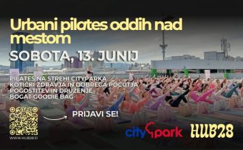 V Citypark to soboto na urbani pilates in meditacijo