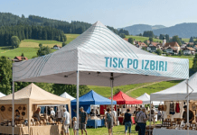 Promocijski šotori: opazna in praktična rešitev za dogodke na prostem