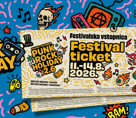 Punk Rock Holiday 2026: Tolmin znova postaja svetovna prestolnica punka