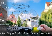 PROMENADA OKUSOV – TO SONČNO SOBOTO V STARI LJUBLJANI!