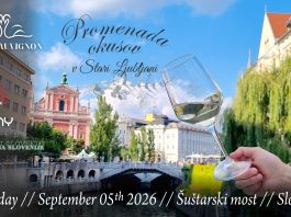 PROMENADA OKUSOV – TO SONČNO SOBOTO V STARI LJUBLJANI!