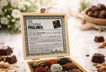 Ime, gravura ali potisk: kako personalizirati poslovno darilo? Darilni paket The Slovenia Praline