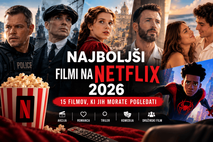 Najboljši Netflix filmi 2026