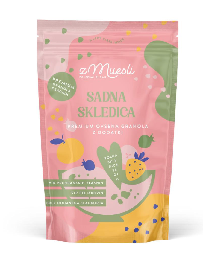 Sadna granola Sadna skledica