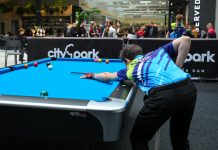 V Cityparku si je na prazniku slovenskega biljarda vrhunske tekme ogledalo več kot 1.000 gledalcev